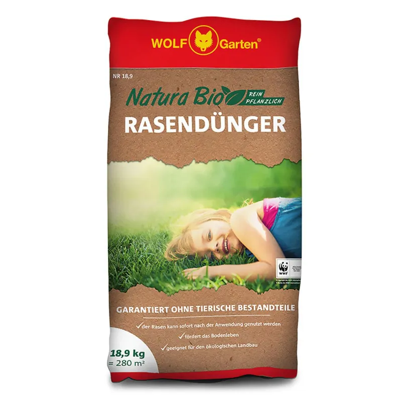 Top-Preis Natura Bio Nr 18,9 Rasendünger