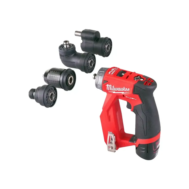 Milwaukee M12FDDXKIT-202X (FUEL™ Akku-Kompakt-Bohrschrauber mit Schnellwechselbohrfutter) Echt