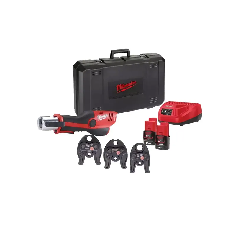 Milwaukee M12HPT-202C U-Set (Akku-Presswerkzeug) Preiswert