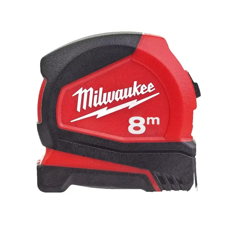 Milwaukee Pro-Compact Bandmaß 8 m (nicht-magnetisch, 25 mm breites Band) Beliebt