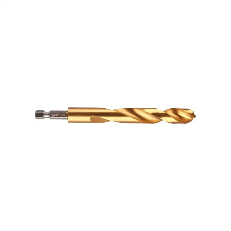 Milwaukee SHOCKWAVE Metallbohrer HSS-G RED HEX Titan 1/4" (12,5 x 128 mm) Ausverkauf
