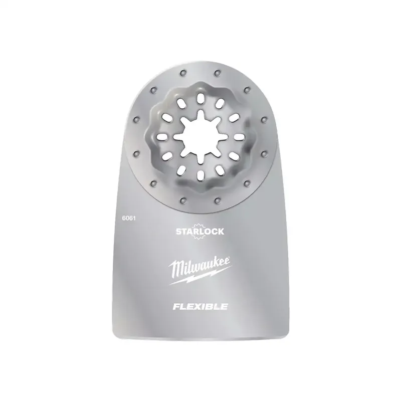 Beliebt Milwaukee Multitool Starlock flexibler Spachtel zum Entfernen von Lack und Kleber (52 x 37 mm)