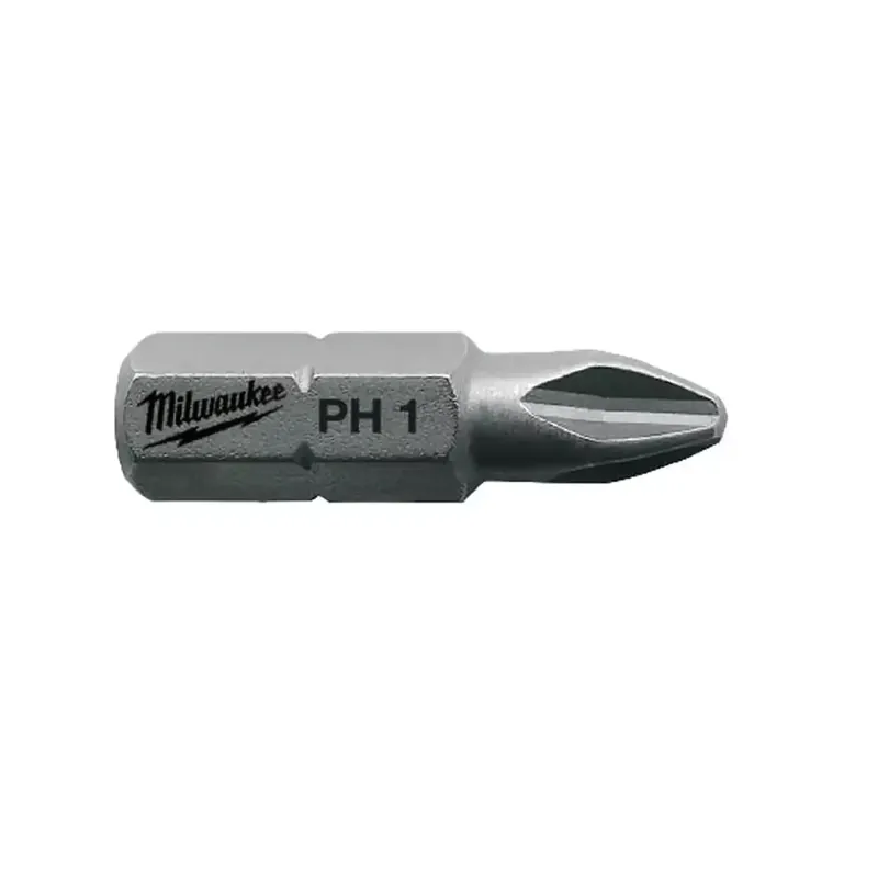 Neu Milwaukee Schrauberbit PH1 (PH1 / 25 mm)