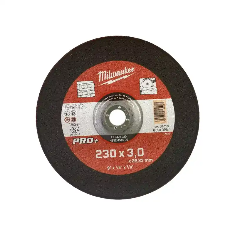 Bestseller Milwaukee Steintrennscheibe PRO+ 230 mm (CC42 3 mm)