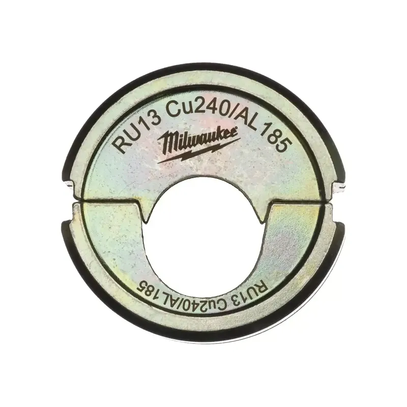 Milwaukee Presseinsatz für hydraulisches Akku-Presswerkzeug (RU13 Cu240/AL185) Zertifiziert