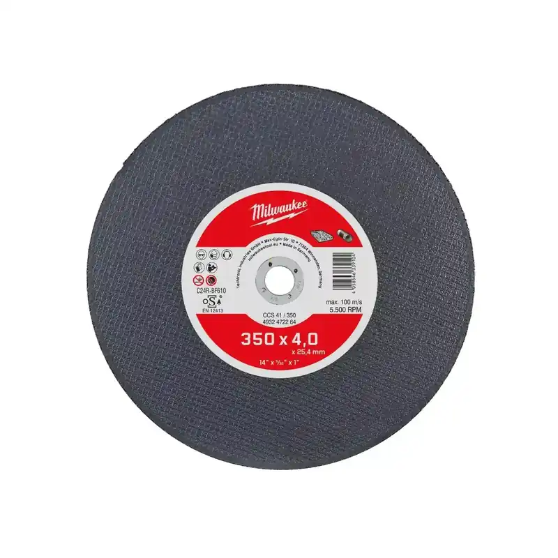 Milwaukee Trennscheibe Ductil-Gussrohr 350 mm (CCS41 4 mm) Echt