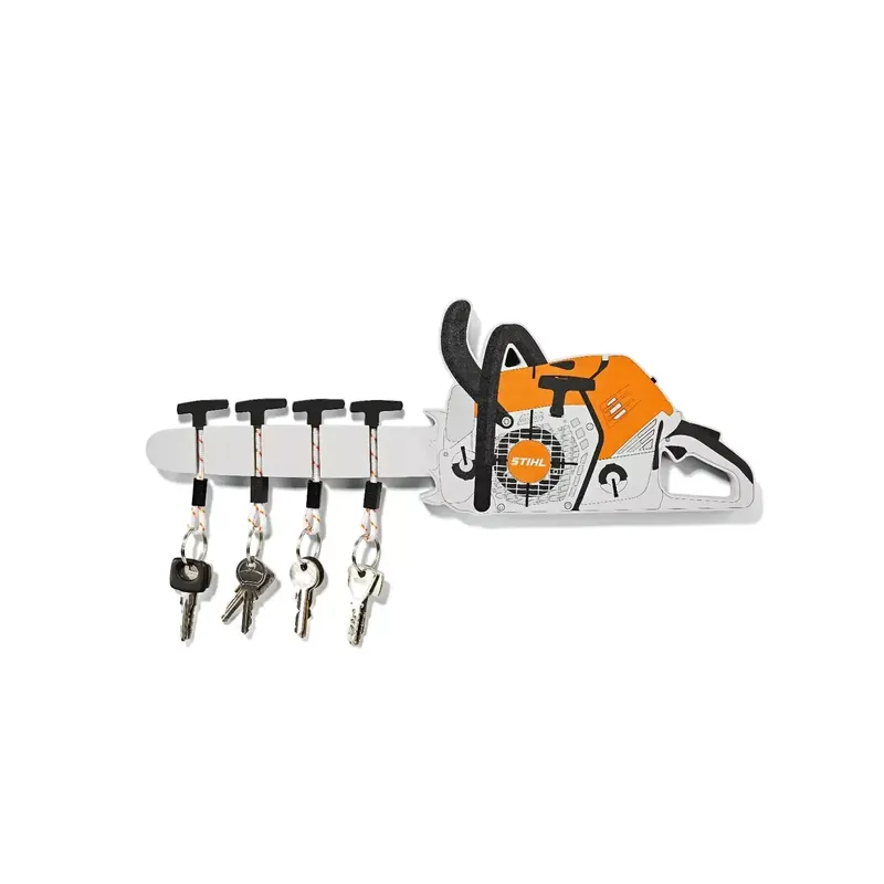 Markenware STIHL Schlüsselbrett Motorsäge + Magnet