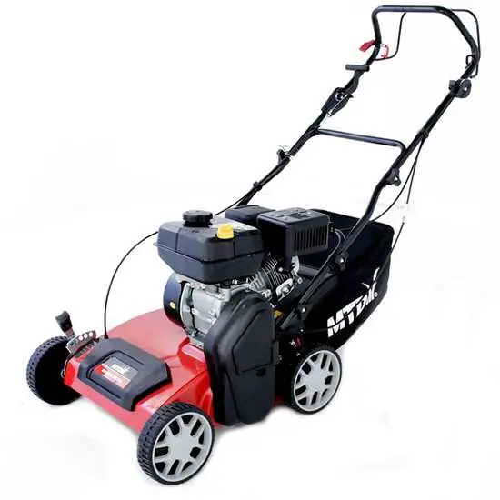 Zertifiziert MTD Optima 38 VO - Vertikutierer mit festen Messern - Motor MTD 4 PS