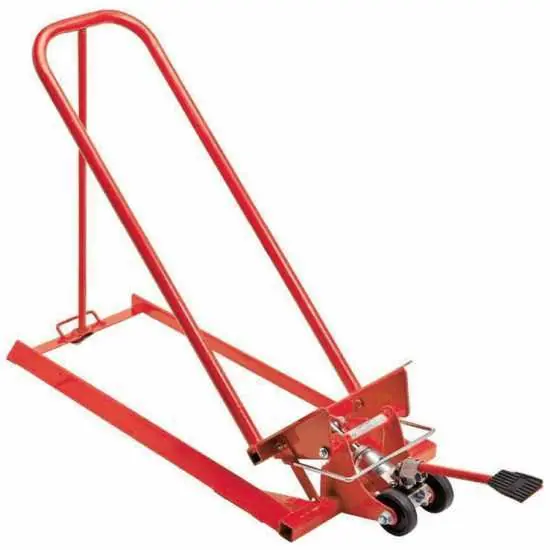Hydraulischer Heber für Rasentraktoren und Rasenmäher - max. 300 Kg Aktuell