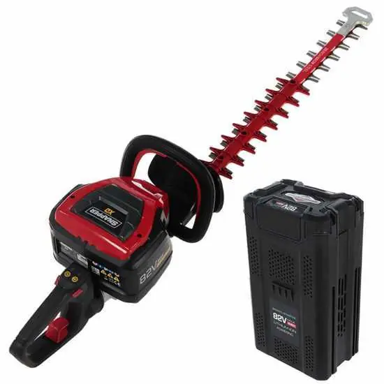 Billig Heckenschere mit Akku 4 Ah/82V Snapper SXDHT82 - Klinge 66 cm - Schnittbreite 33 mm