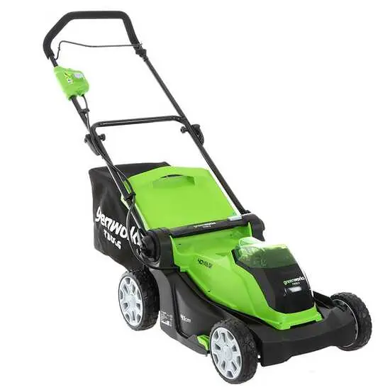Günstig Greenworks G40LM41 - Akkumäher 40V - OHNE AKKU UND LADEGERÄT