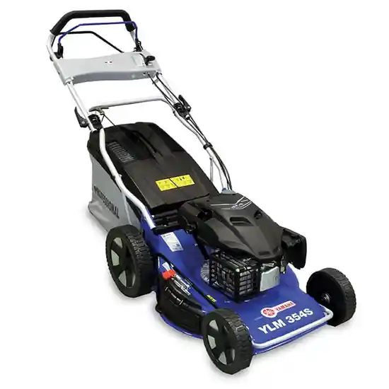 Kracherpreis Benzin-Rasenmäher mit Radantrieb Ma.ri.na Systems YLM 354 S - Schnittbreite 52cm - Motor Yamaha MA190 - 4in1