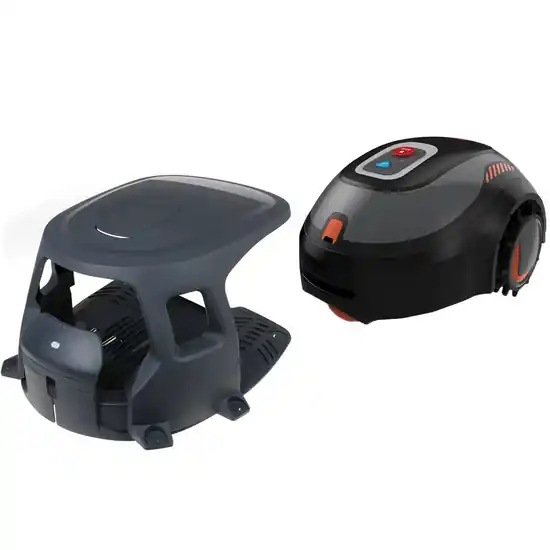 Kracherpreis Black & Decker BCRMW123-QW Mähroboter mit Begrenzungskabel - mit 12V-Lithium-Akku
