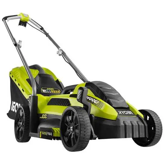 Super-Preis Ryobi RLM13E33S - Elektrischer Rasenmäher - 1300 W - Schnittbreite 33 cm