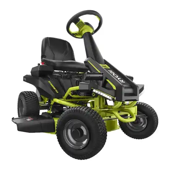 Akku-Rasentraktor Ryobi RY48RM76A - 48V/50Ah Akku-Elektromotor - Schnittbreite 76cm - 2in1 Beliebt