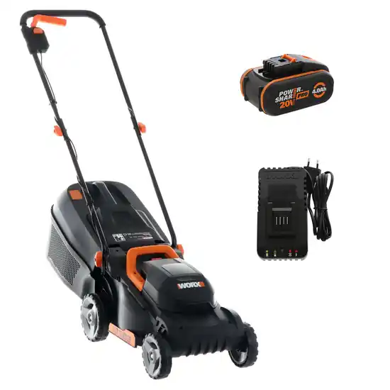 Akku-Rasenmäher WORX WG730E - 30 cm Schnittbreite - 20V - 4Ah Jetzt Bestellen