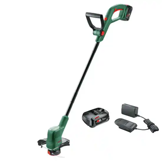 Bosch EasyGrassCut Akku-Kantenschneider 18V / 26 - Akku-Motorsense mit 18 V 2 Ah Lithium-Akku Top-Seller