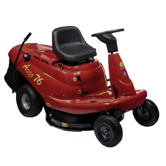 Sofort Bestellen Rider Aufsitzrasenmäher Eurosystems ASSO 76 Mini rider - mechanisches Getriebe mit Gängen - 76 cm Schnittbreite