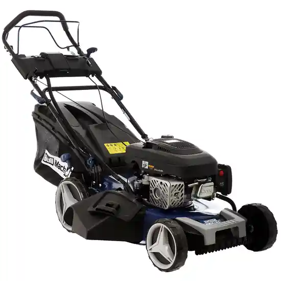 Finale Aktion Selbstfahrender Rasenmäher BullMach ACHILLE 51 E mit E-Starter - 4 in 1 - Benzinmotor 224 ccm