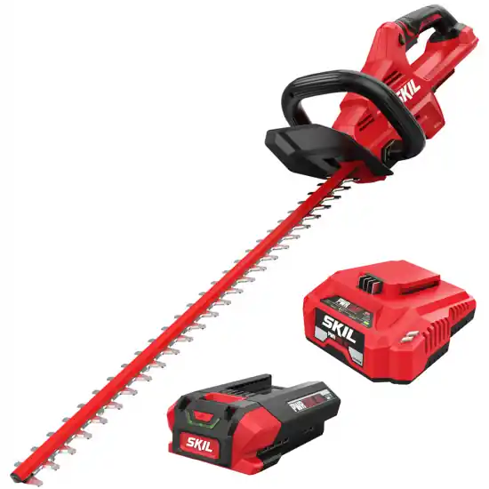 Versand Am Gleichen Tag SKIL 0480 CA - Akku-Heckenschere - Schwert 65cm - 2.5 Ah/40V