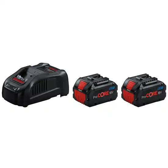 Bosch - ProCORE Set für Professional Blue Line - Mit zwei 5,5 Ah Akkus und Ladegerät Günstig