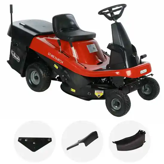 Online Kaufen GeoTech Pro GT-MR 76 – Rider-Rasentraktor – Motor 432 cm³