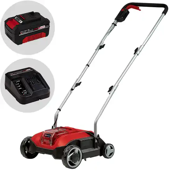 Einhell GC-SC 18/28 Li - Akku Rasenlüfter/Vertikutierer 18V/4.0Ah Super-Preis