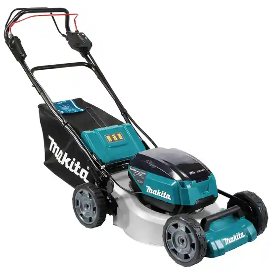 Makita DLM462Z – Akku-Rasenmäher mit Radantrieb – 4×18 V / 5 Ah – 46 cm Schnittbreite - SOLO - OHNE AKKU UND LADEGERÄT Online Kaufen