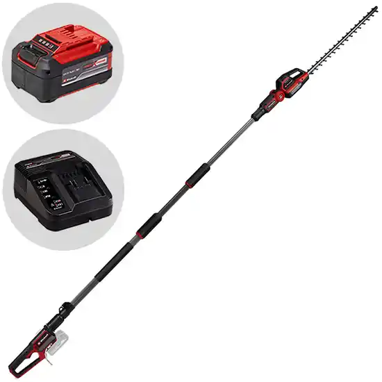 Einhell GP-HH 18/50 Li T BL – Akku-Heckenschere mit Teleskopschaft – 18 V, 5.2Ah Sofort Bestellen
