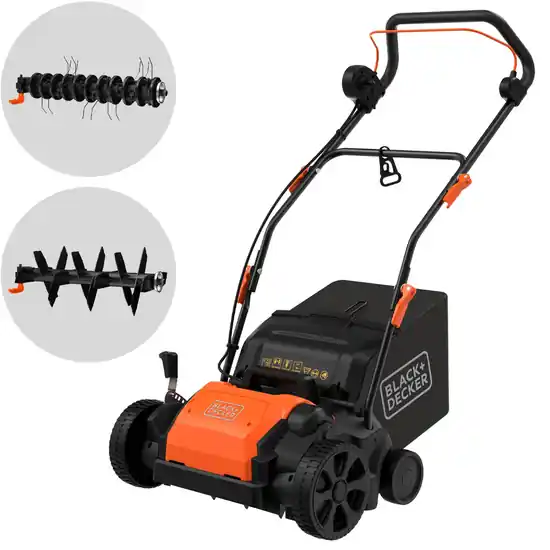 Black & Decker BEOEP320-QS - Vertikutierer/Rasenlüfter - 1200 W Billig