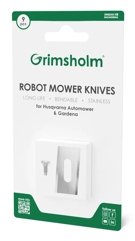 Grimsholm Turn-Around-Messer für Mähroboter Heißes Angebot