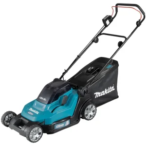 Expressversand Makita Akku-Rasenmäher DLM432Z 2x18V mit Fangkorb & BioClip-Mulchfunktion ohne Akku & Ladegerät