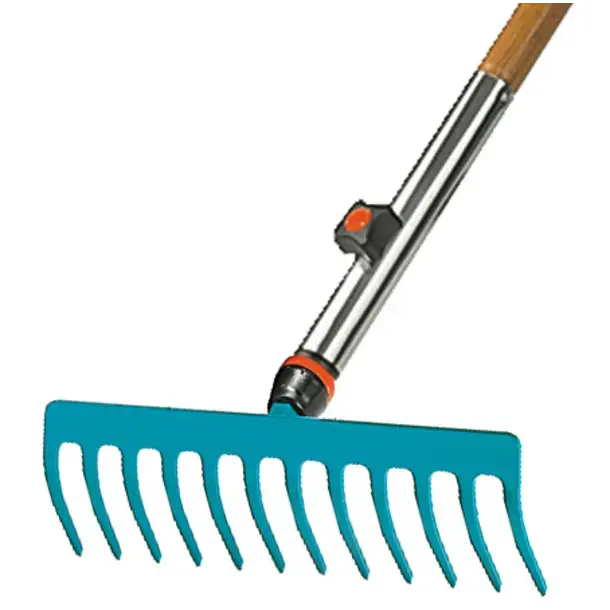 GARDENA Rechen mit Stiel 30 cm, 12 Zinken Meistverkauft