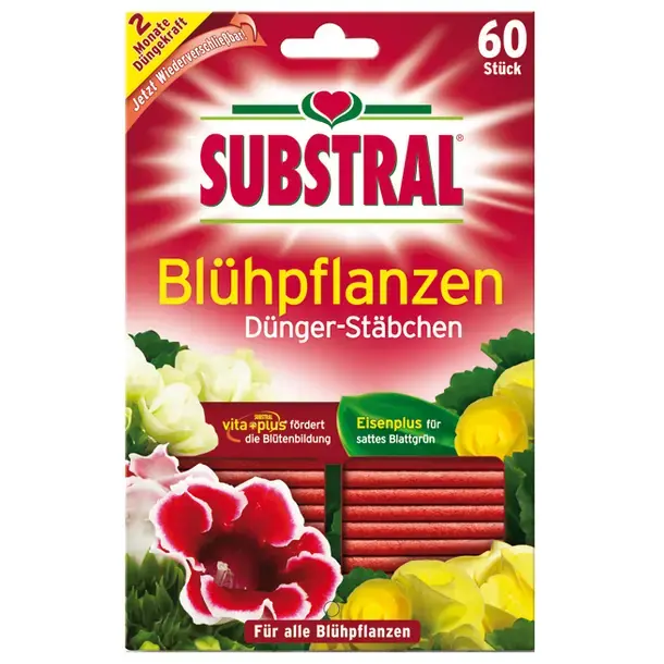 SUBSTRAL 60 Dünger-Stäbchen Blühpflanzen Wochenendangebot