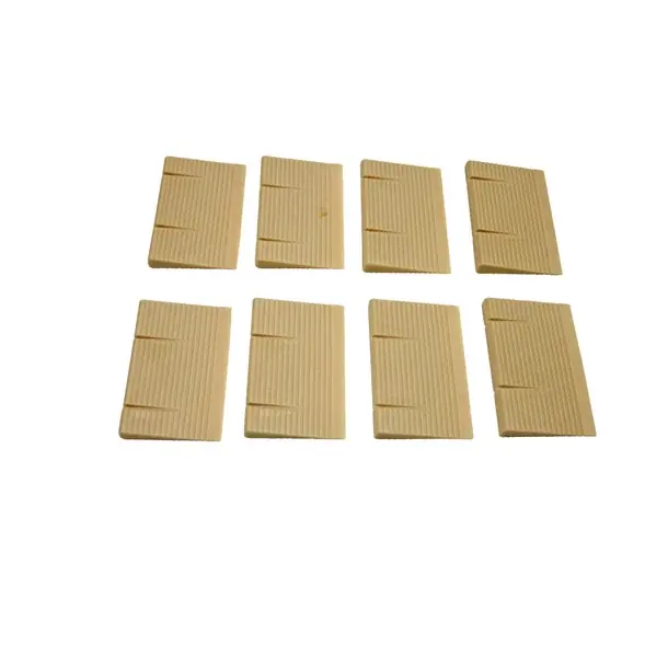 Leonhard MÜLLER 8 Stk. Abreiß-PVC-Keile 7 mm zur Stiel-Befestigung Highlight