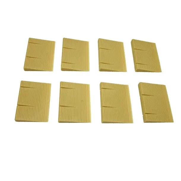Leonhard MÜLLER 8 Stk. Abreiß-PVC-Keile 10 mm zur Stiel-Befestigung Highlight
