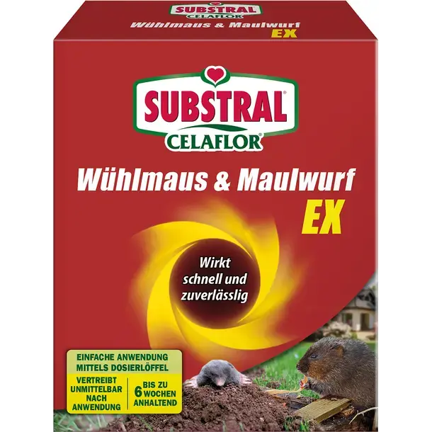 Top-Seller SUBSTRAL Wühlmaus & Maulwurf EX Celaflor 150 g