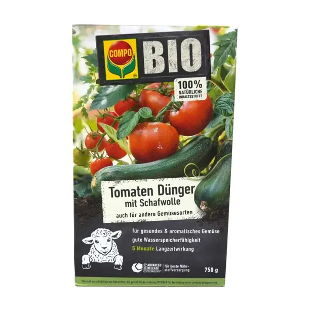 COMPO Bio Tomaten-Langzeit-Dünger 750 g Geprüft