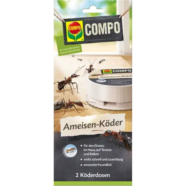 Versand Am Gleichen Tag COMPO 2 Bio Ameisen-Köderdosen