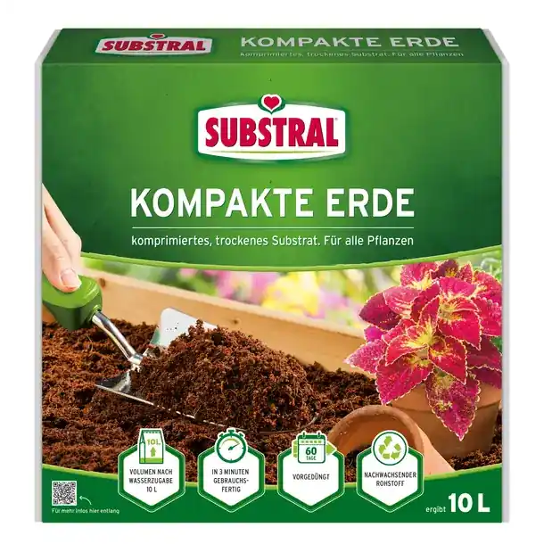 Sale SUBSTRAL Kompakte Blumenerde - 10 Liter