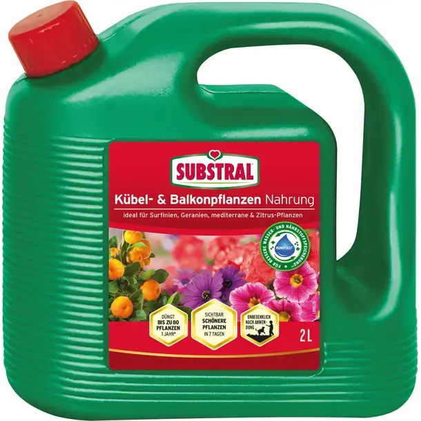 Top-Seller SUBSTRAL Kübel- & Balkonpflanzen 2L