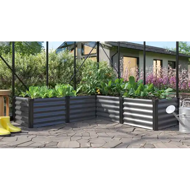 Vitavia Hochbeet Linus In&Out 401 M granit/schwarz Highlight