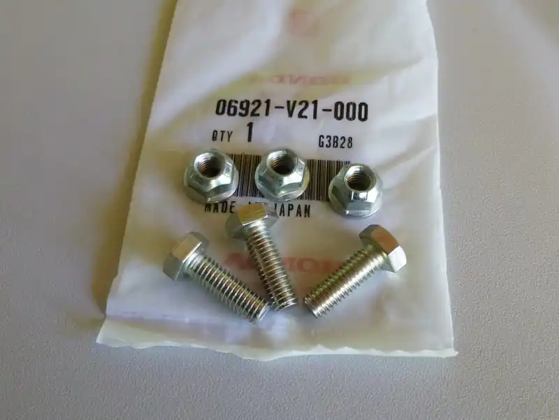 Honda Schraube, Scherbolzensatz für Schneefräse ( 3 Stück) - 06921V21000 Aktuell
