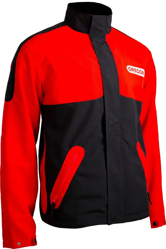 Oregon Waipoua® III Forstjacke Gr. M Schwarz/Rot Letzte Chance
