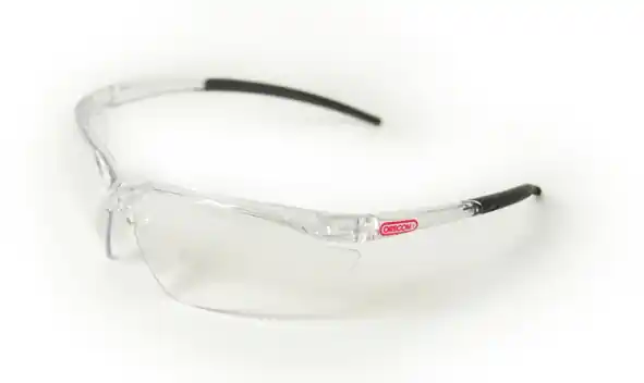 Ausverkauf Oregon Schutzbrille Klar, Rahmen Transparent/Schwarz