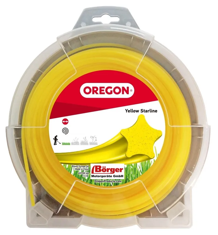 Sonderaktion Oregon Freischneidefaden Gelb Starline 2,7 mm 92 Meter