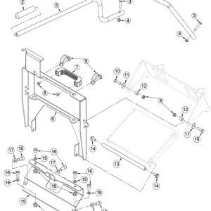 Aktuell AS-Motor Adapter für Schneeräumschild AS Sherpa