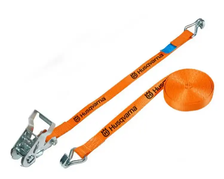 Husqvarna Ratschen-Zurrgurt Zweiteilig 0,5 + 4,5 Meter Schneller Versand