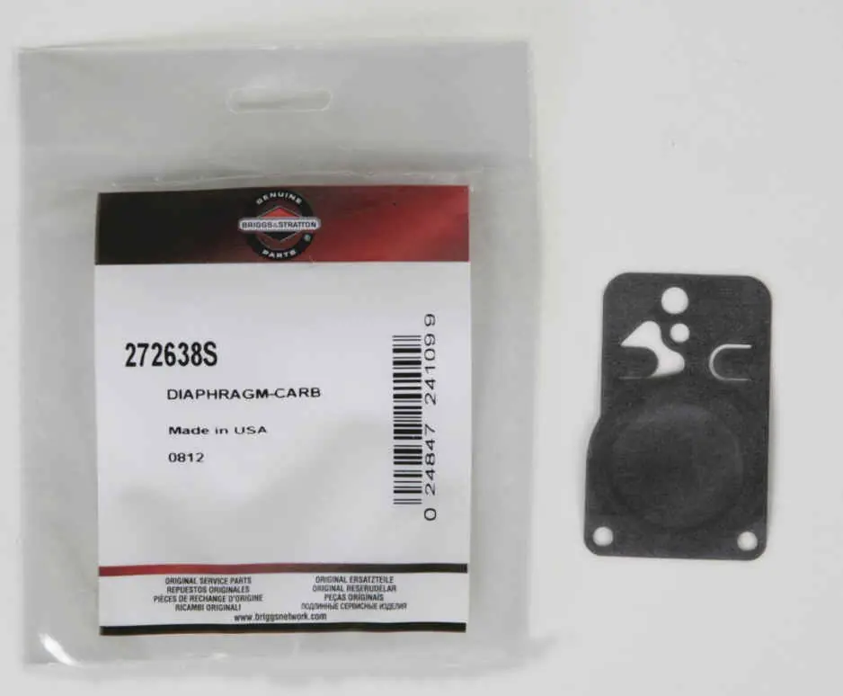 Briggs&Stratton Membrane für seitengesteuerte 2-Zyl. bestimmte 8, 11 HP Horizontal (Kraftstoffpumpe) Sonderaktion