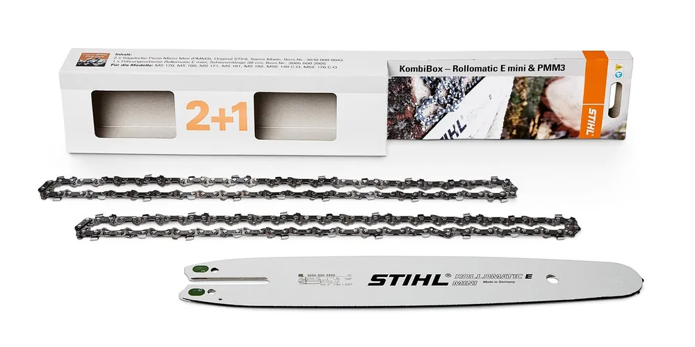 Preiswert STIHL Schienenpaket Kombibox Rollomatic E mini 3/8" PMM3 1,1mm